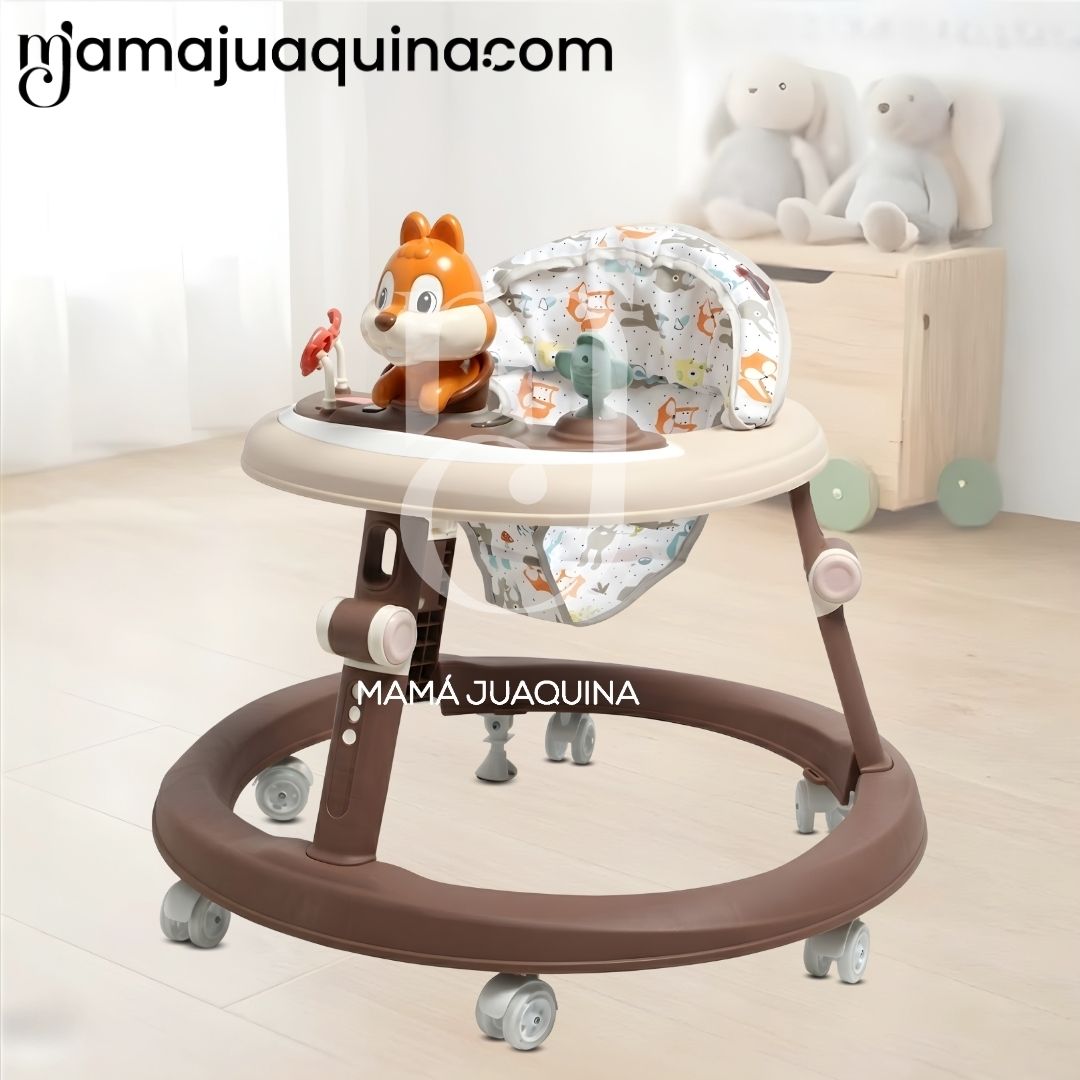 ANDADOR CON TABLERO DIDÁCTICO «NUTTY II» EDICIÓN ESPECIAL BROWN - 2