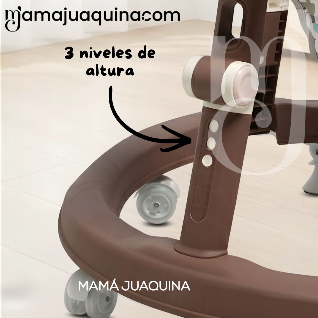 ANDADOR CON TABLERO DIDÁCTICO «NUTTY II» EDICIÓN ESPECIAL BROWN - 4