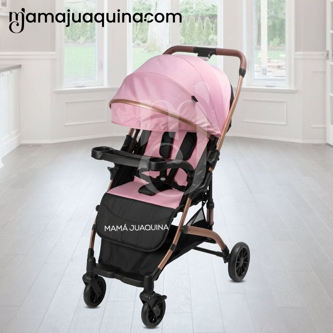 COCHE MALETA DE PASEO «DASHI» MANGO REVERSIBLE PINK - 2