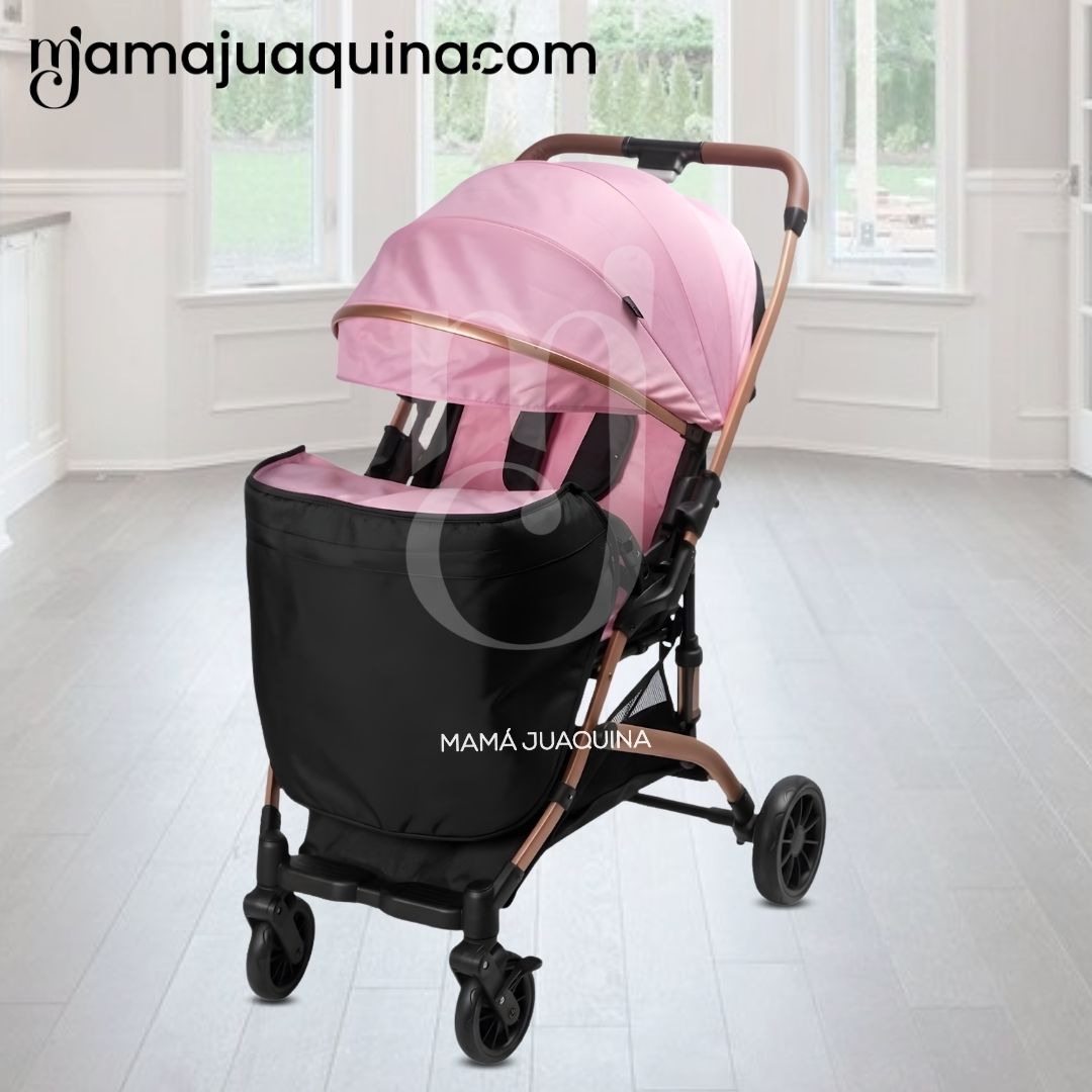 COCHE MALETA DE PASEO «DASHI» MANGO REVERSIBLE PINK - 3