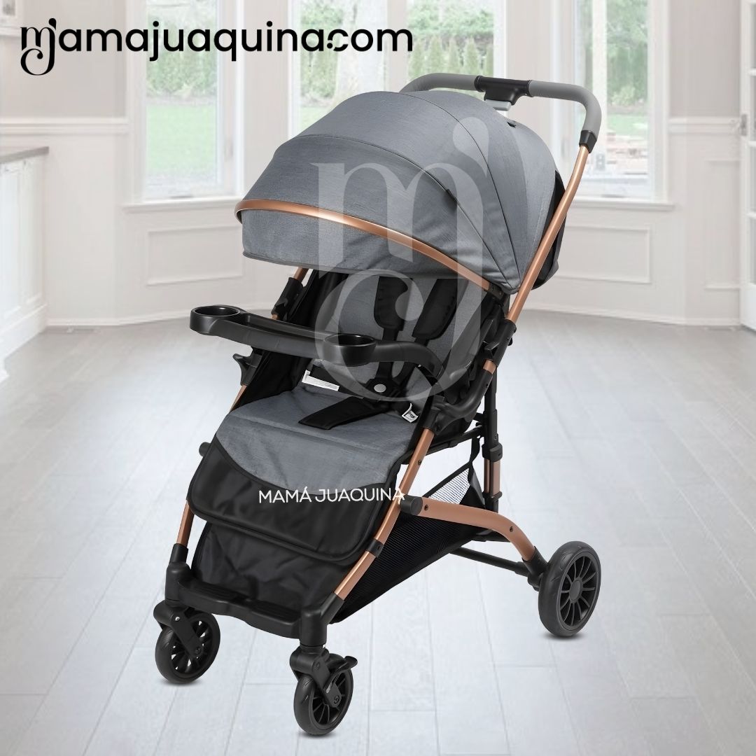 COCHE MALETA DE PASEO «DASHI» MANGO REVERSIBLE GRAY - 2