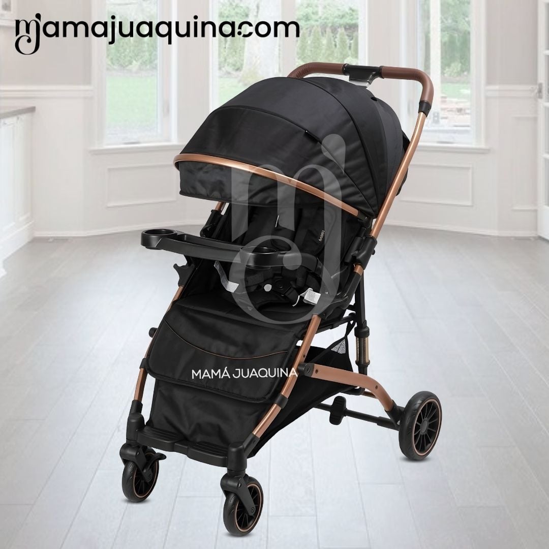 COCHE MALETA DE PASEO «DASHI» MANGO REVERSIBLE BLACK - 2