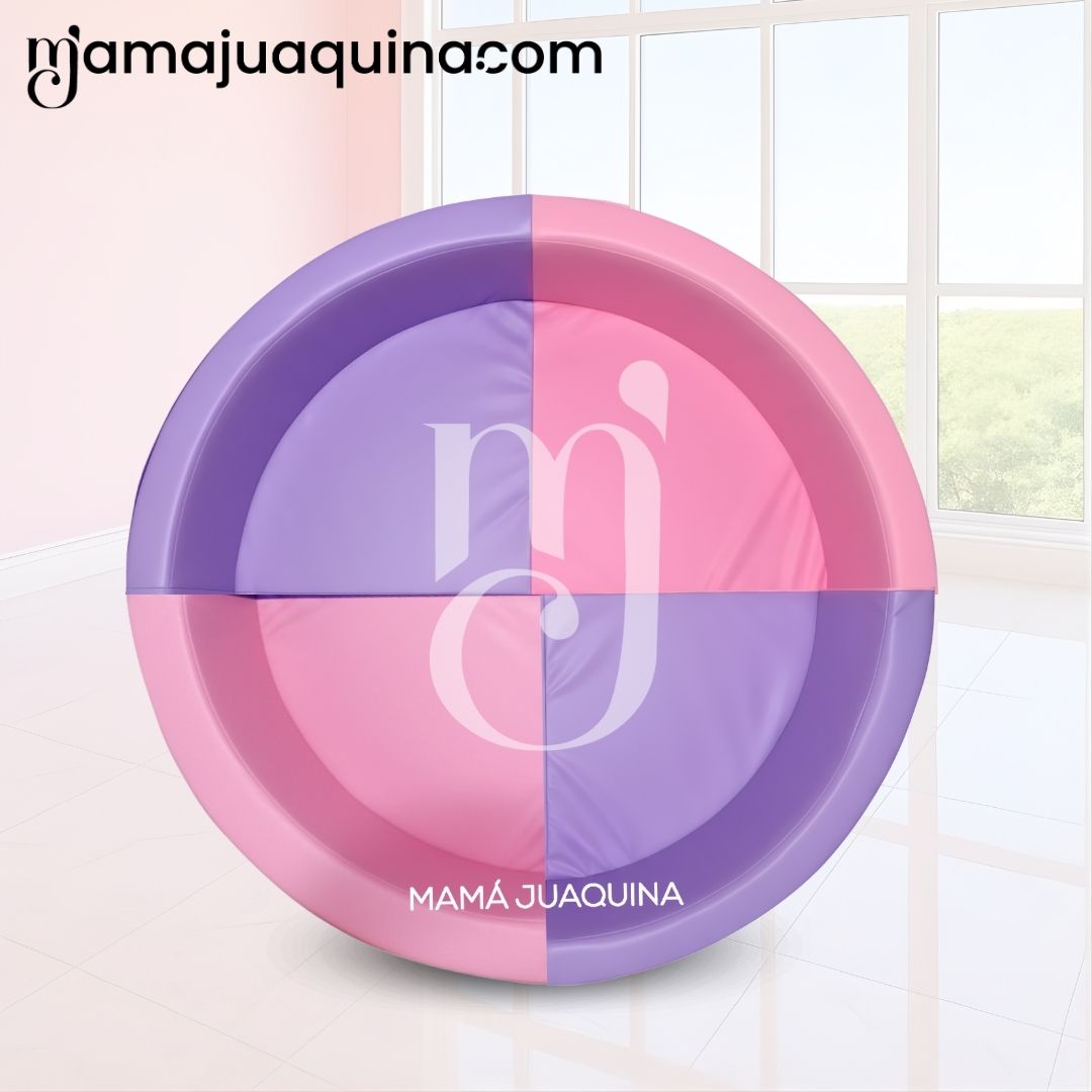 PISCINA DIDÁCTICA «HAPPY POOLY» CON PELOTAS INCLUIDAS PINK - 5