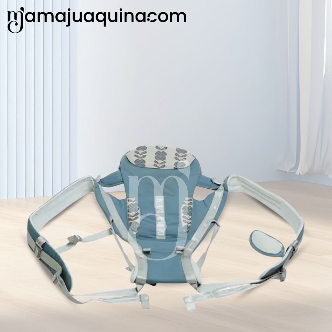 CANGURO ERGONÓMICO PARA BEBÉ «KANGÙ» LIGHT BLUE - 3