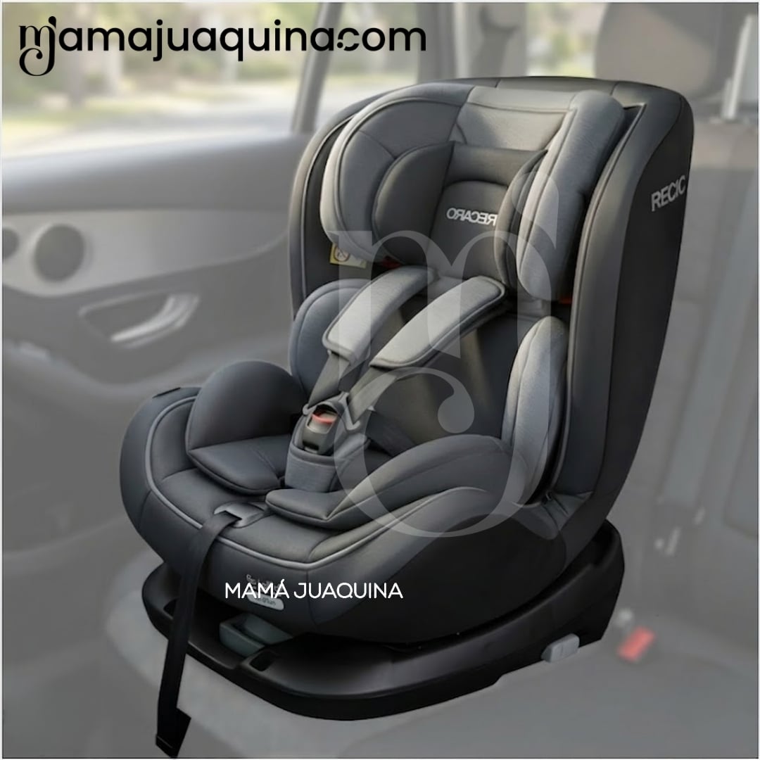 SILLA DE AUTO PARA BEBÉS «GASTÓM» GIRATORIA 360° - 4