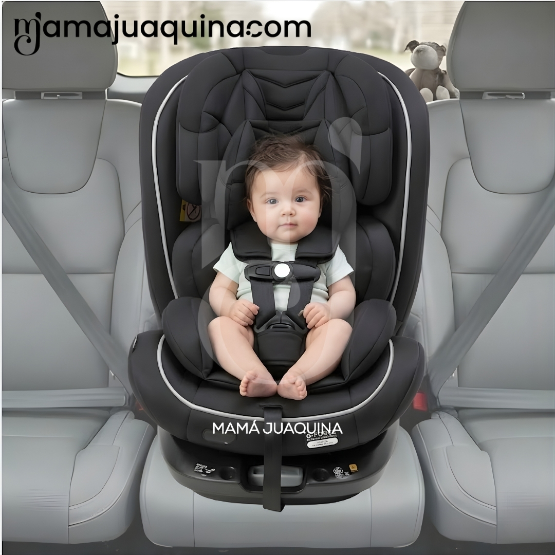 SILLA DE AUTO PARA BEBÉS «GASTÓM» GIRATORIA 360° - 5
