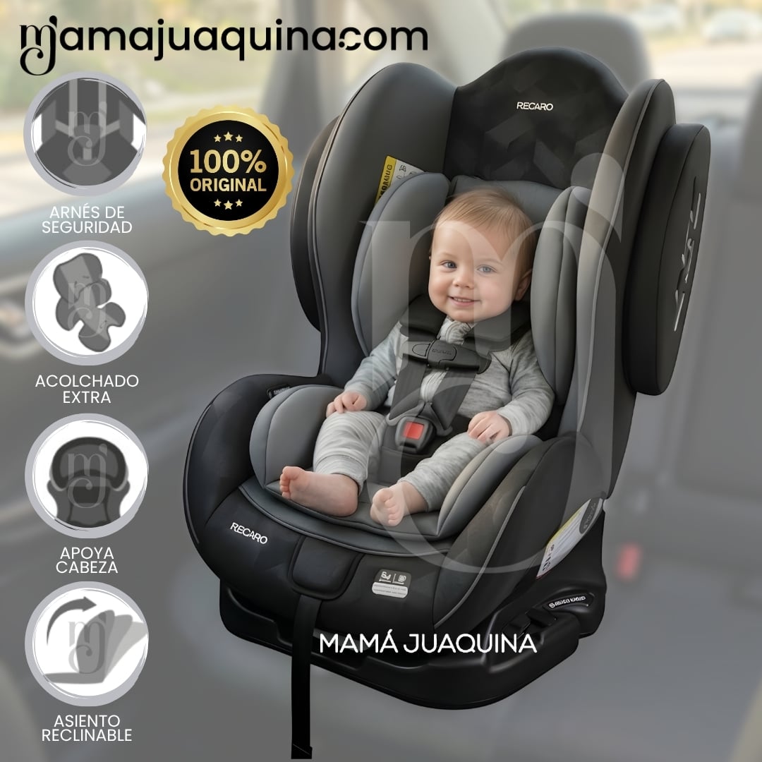 SILLA DE AUTO PARA BEBÉS «BENSON» EXTRA ACOLCHADO - 1
