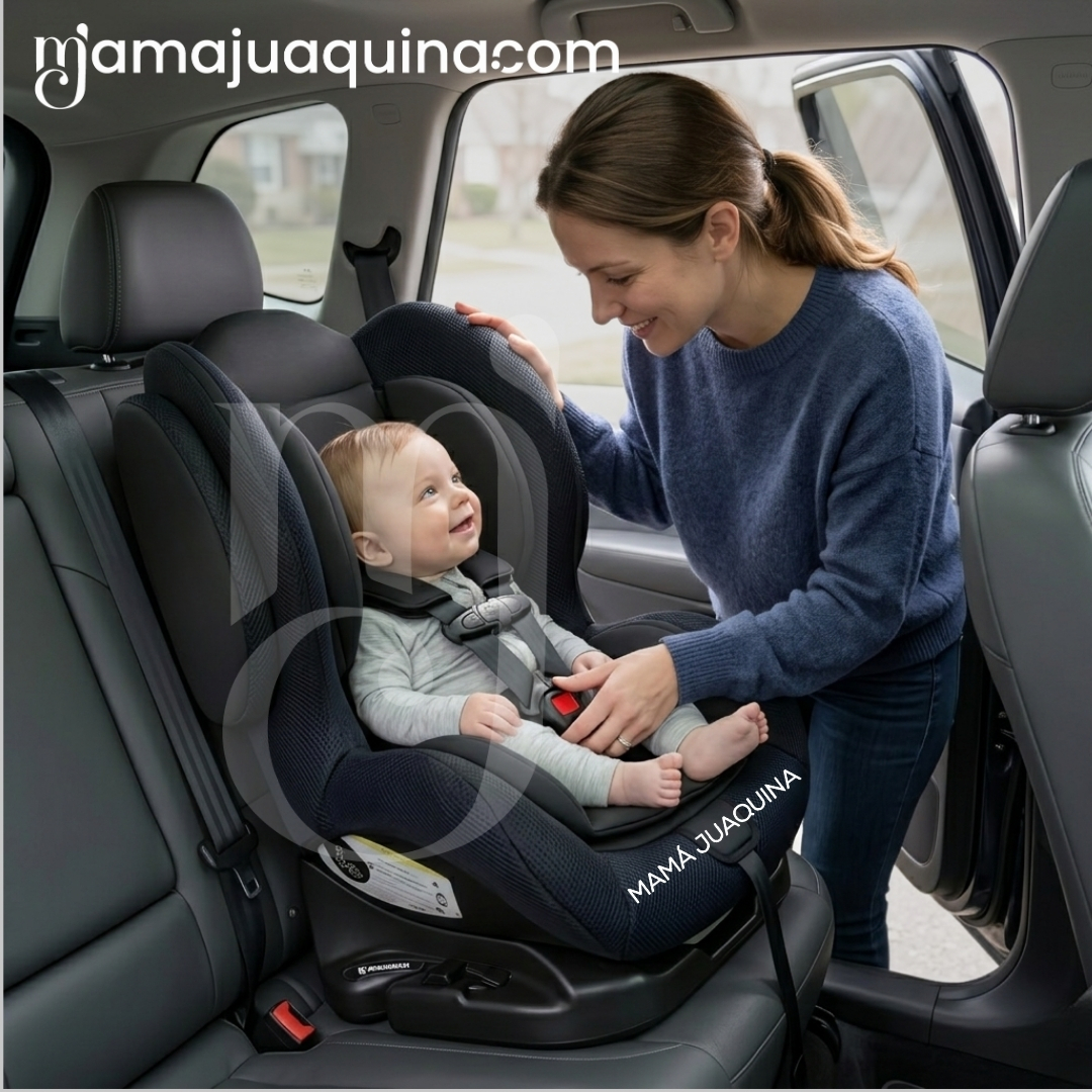 SILLA DE AUTO PARA BEBÉS «BENSON» EXTRA ACOLCHADO - 2