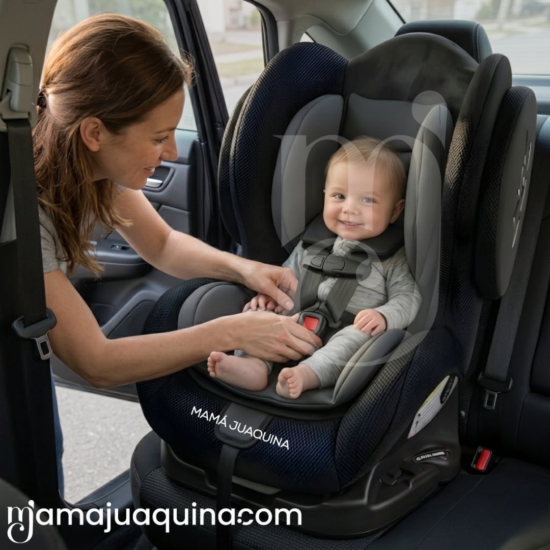SILLA DE AUTO PARA BEBÉS «BENSON» EXTRA ACOLCHADO - 2