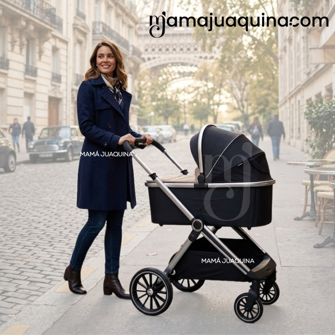 COCHE MOISÉS TRAVEL SYSTEM «TAURO MAX» CON SISTEMA ADAPTABLE Y PORTA BEBÉ - 2