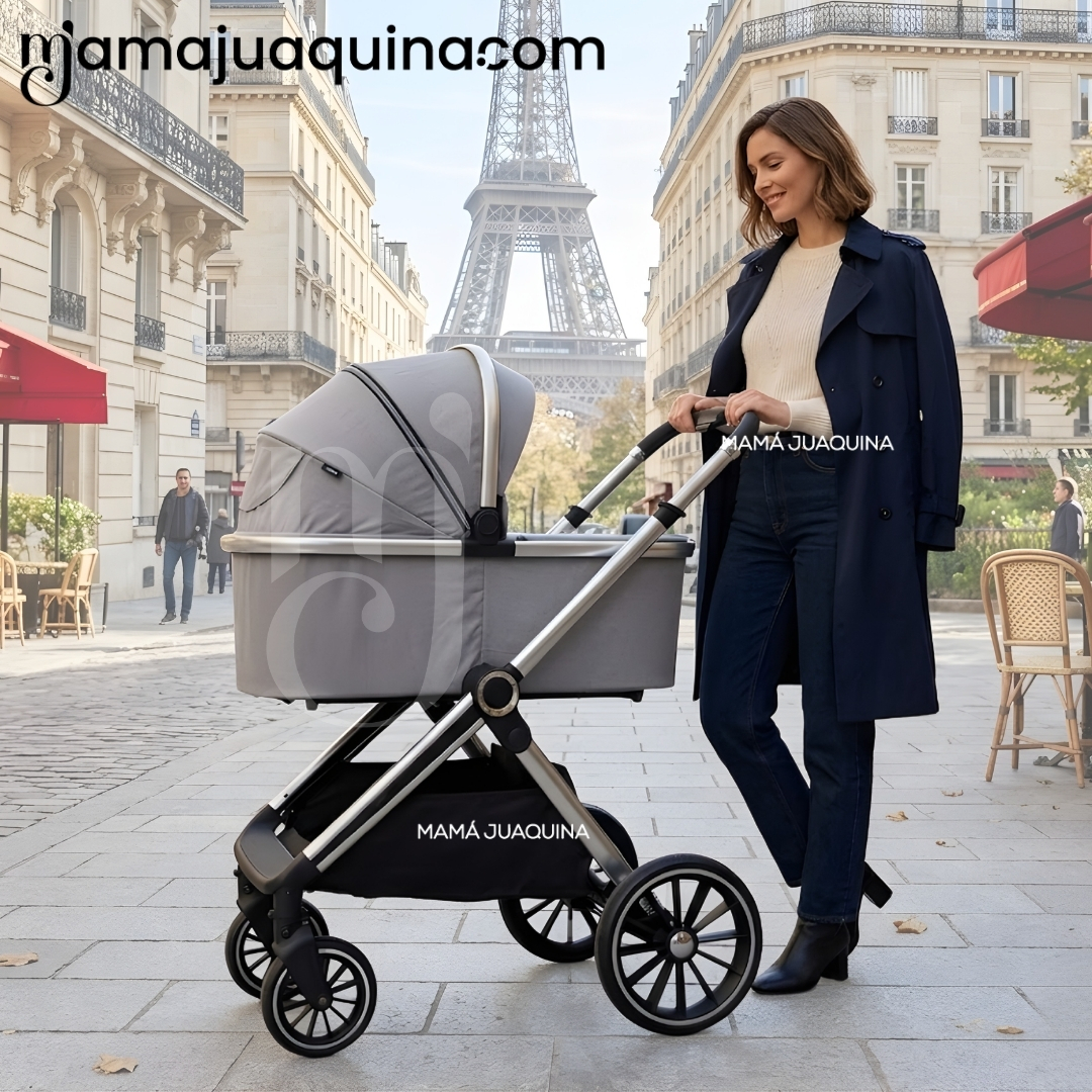 COCHE MOISÉS TRAVEL SYSTEM «TAURO MAX» CON SISTEMA ADAPTABLE Y PORTA BEBÉ - 2