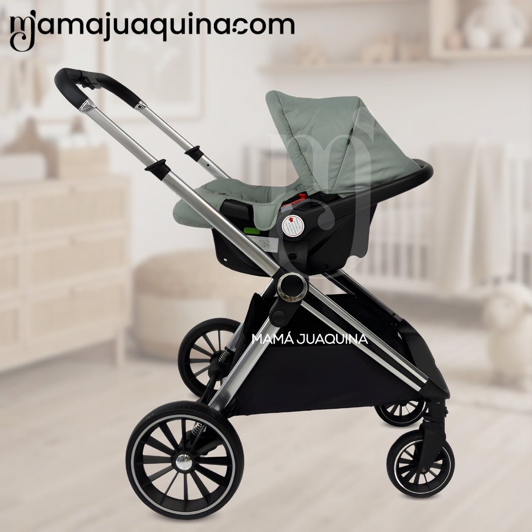 COCHE MOISÉS TRAVEL SYSTEM «TAURO MAX» CON SISTEMA ADAPTABLE Y PORTA BEBÉ - 5