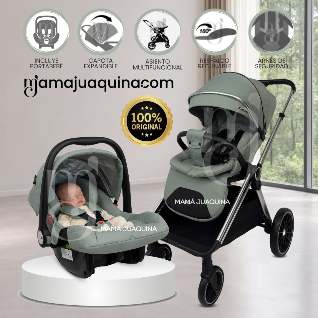 COCHE MOISÉS TRAVEL SYSTEM «TAUROX» CON PORTA BEBÉ - 1