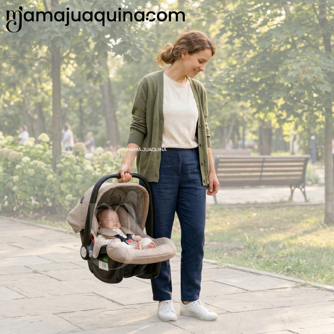 COCHE MOISÉS TRAVEL SYSTEM «TAUROX» CON PORTA BEBÉ - 5