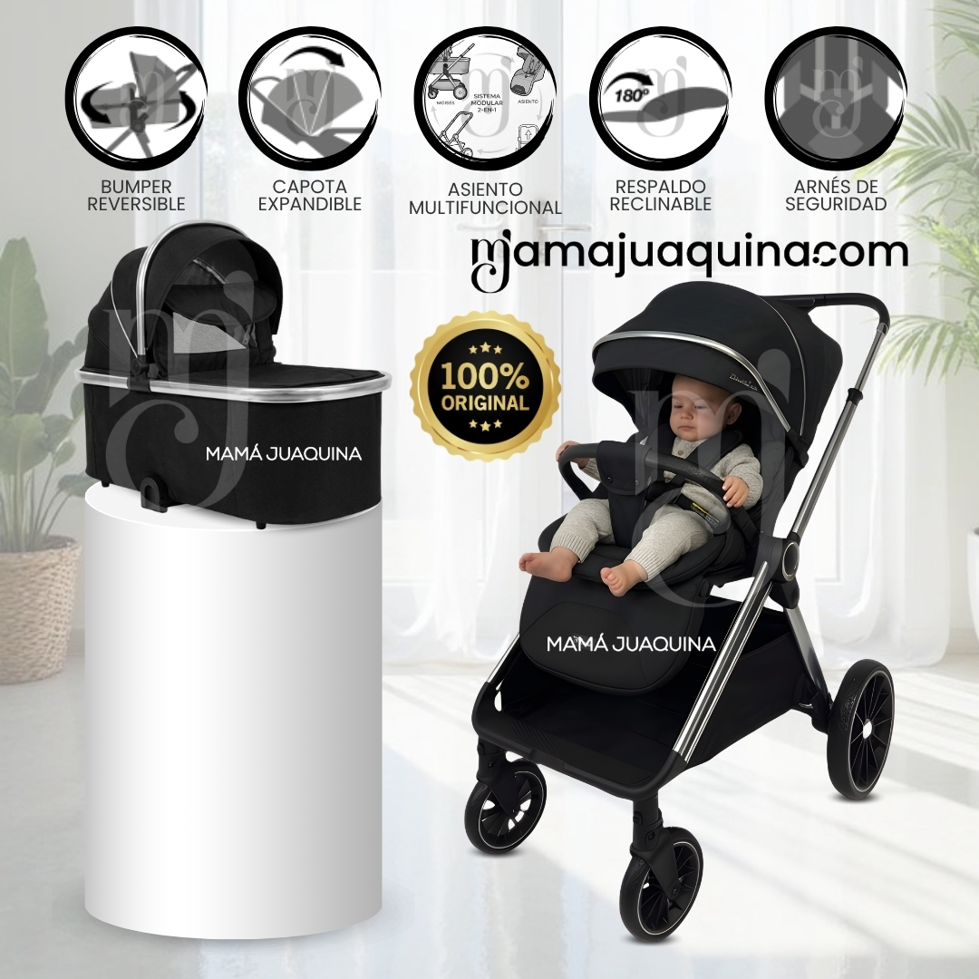 COCHE MOISÉS TRAVEL SYSTEM «TAURO DUO» CON SISTEMA ADAPTABLE - 1