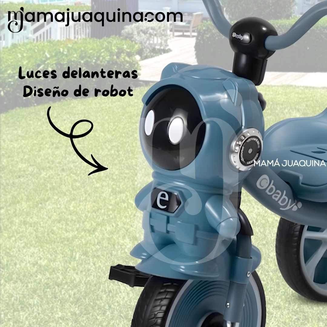 TRICICLO CHAVITO MUSICAL «CHIP» PARA NIÑOS - 4