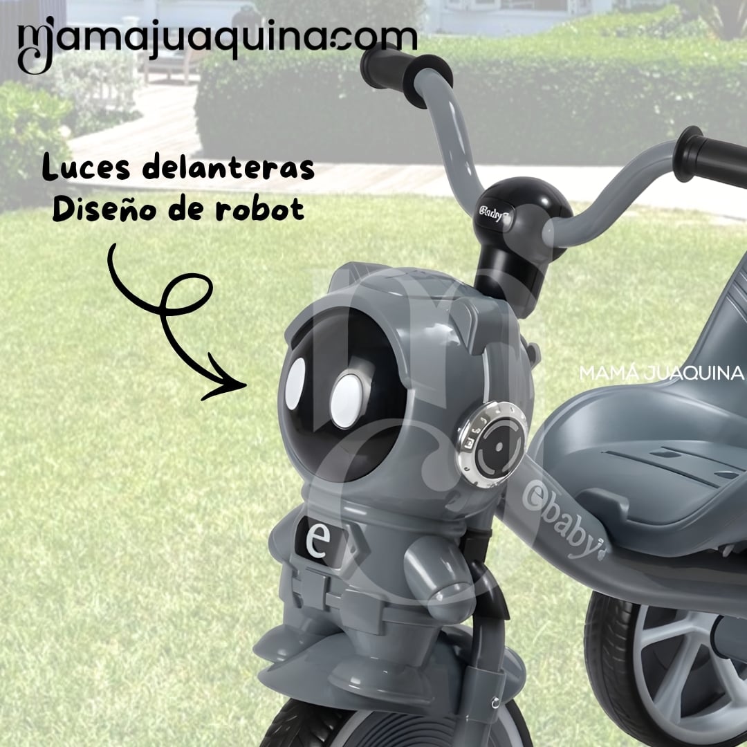 TRICICLO CHAVITO MUSICAL «CHIP» PARA NIÑOS - 4