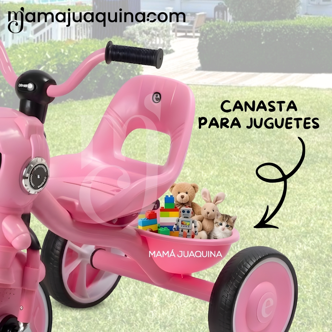 TRICICLO CHAVITO MUSICAL «CHIP» PARA NIÑOS - 5