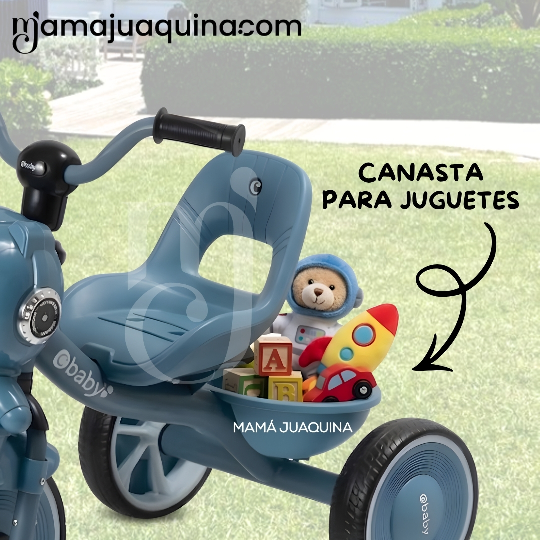TRICICLO CHAVITO MUSICAL «CHIP» PARA NIÑOS - 5