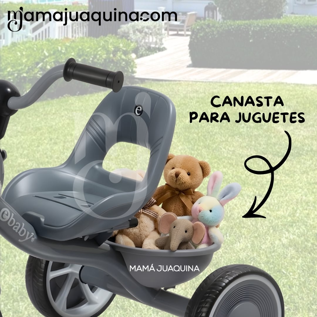 TRICICLO CHAVITO MUSICAL «CHIP» PARA NIÑOS - 5