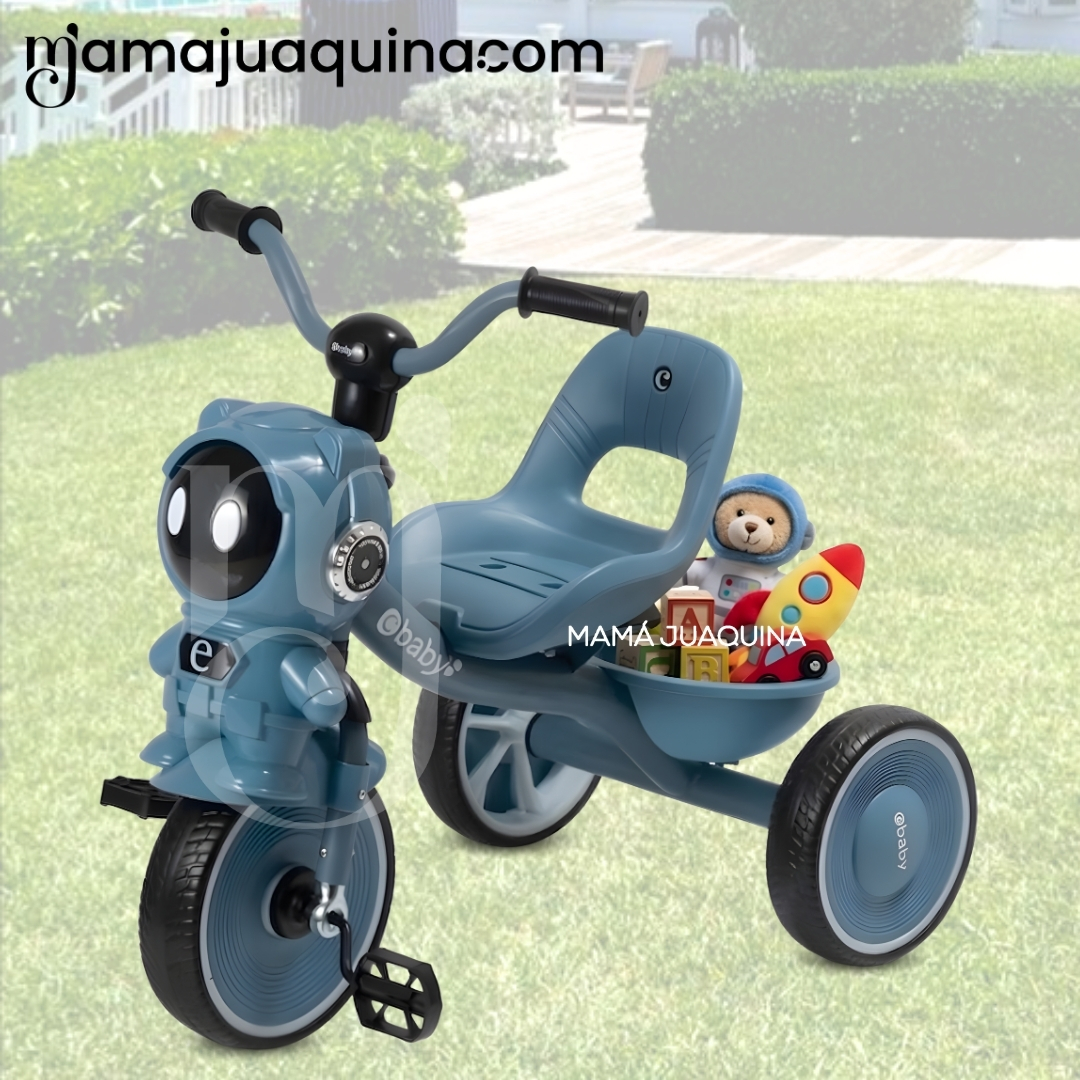 TRICICLO CHAVITO MUSICAL «CHIP» PARA NIÑOS - 6