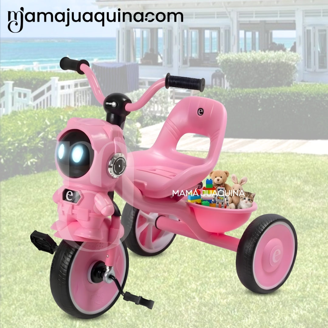 TRICICLO CHAVITO MUSICAL «CHIP» PARA NIÑOS - 7