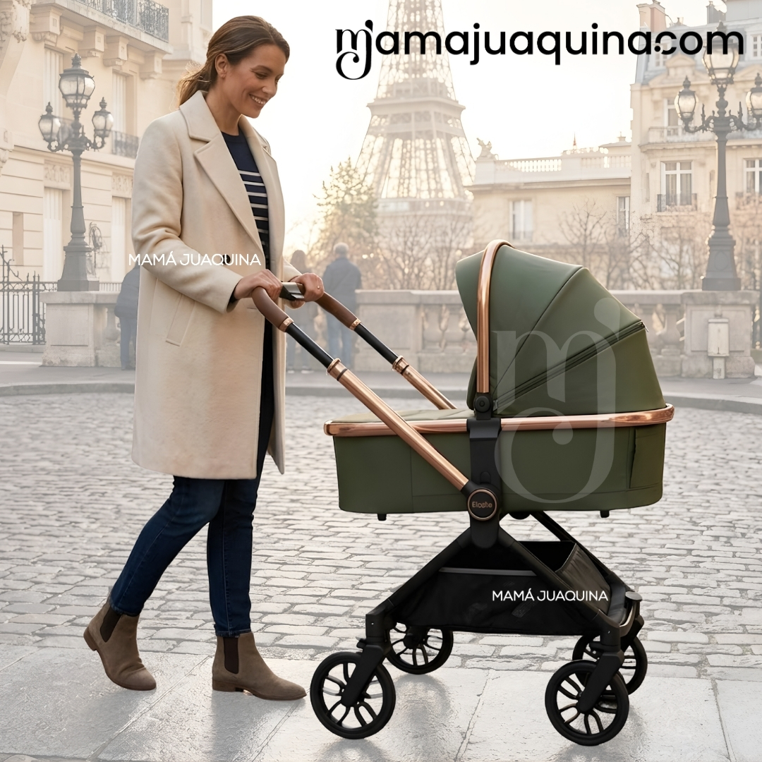 COCHE MOISÉS TRAVEL SYSTEM «HELEN PLUS» CON SISTEMA ADAPTABLE Y PORTA BEBÉ - 2
