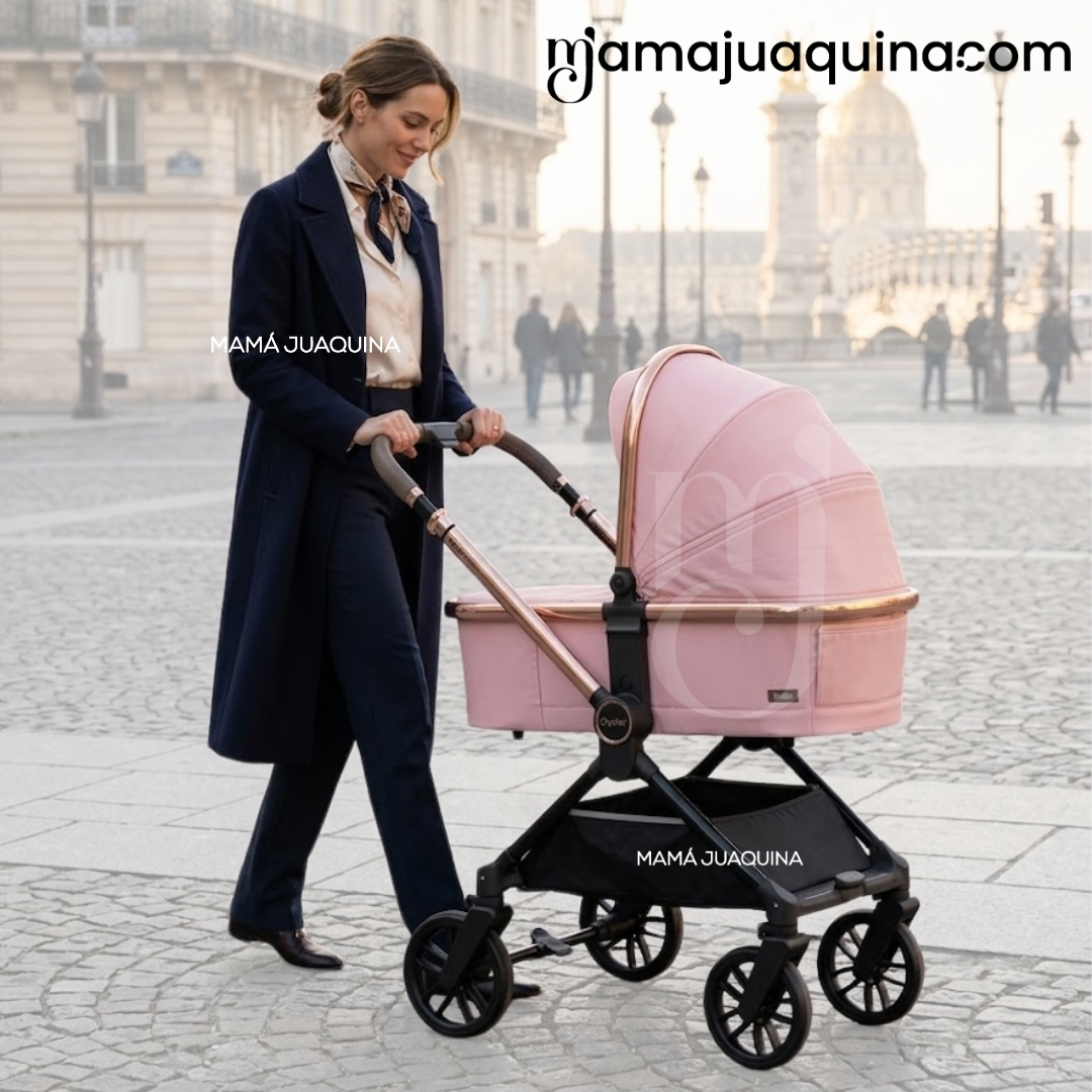 COCHE MOISÉS TRAVEL SYSTEM «HELEN PLUS» CON SISTEMA ADAPTABLE Y PORTA BEBÉ - 2
