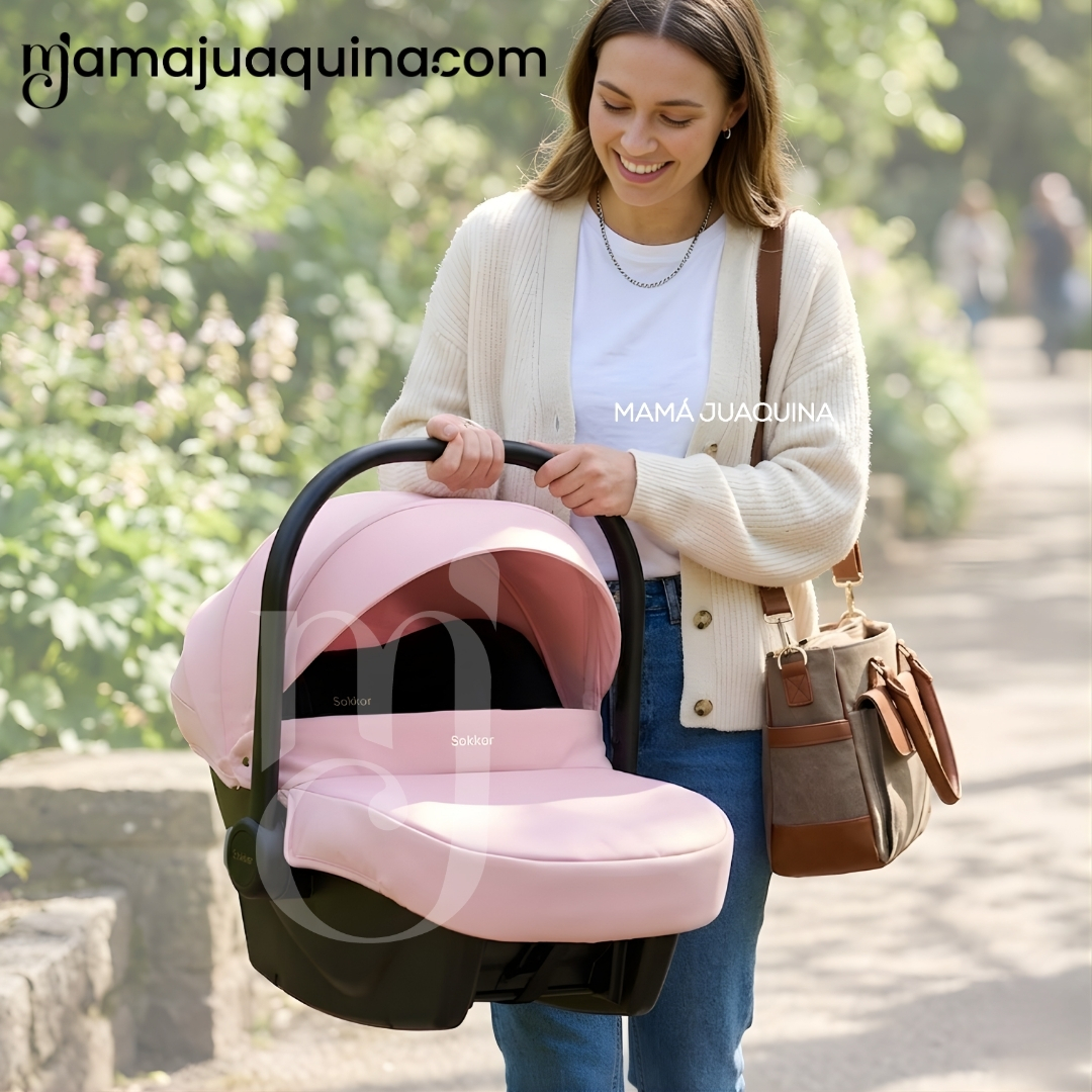 COCHE MOISÉS TRAVEL SYSTEM «HELEN PLUS» CON SISTEMA ADAPTABLE Y PORTA BEBÉ - 6