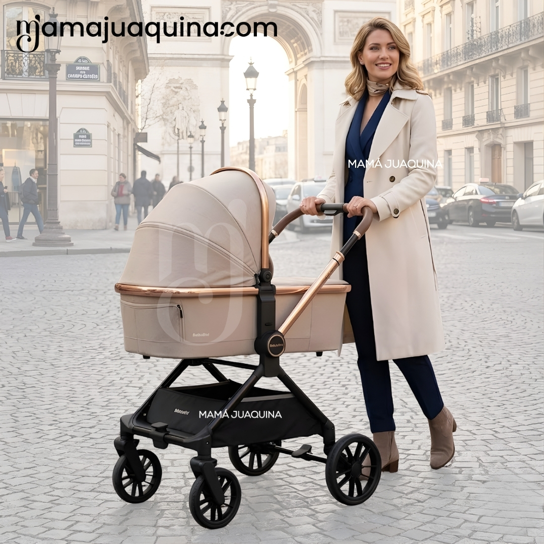 COCHE MOISÉS TRAVEL SYSTEM «HELEN PLUS» CON SISTEMA ADAPTABLE Y PORTA BEBÉ - 2