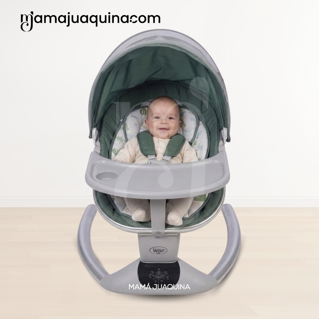 MECEDORA ELÉCTRICA PARA BEBÉS «LUXE NEW» COLECCIÓN EXCLUSIVA - 4