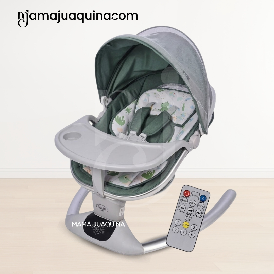 MECEDORA ELÉCTRICA PARA BEBÉS «LUXE NEW» COLECCIÓN EXCLUSIVA - 5