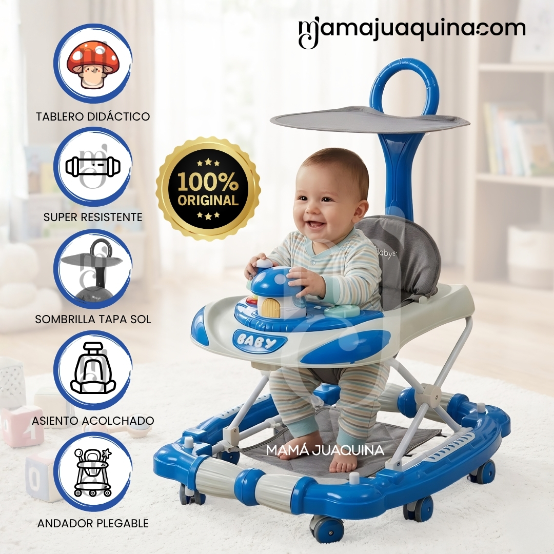 ANDADOR CON TABLERO DIDÁCTICO «DONO» EDICIÓN LIMITADA - 1