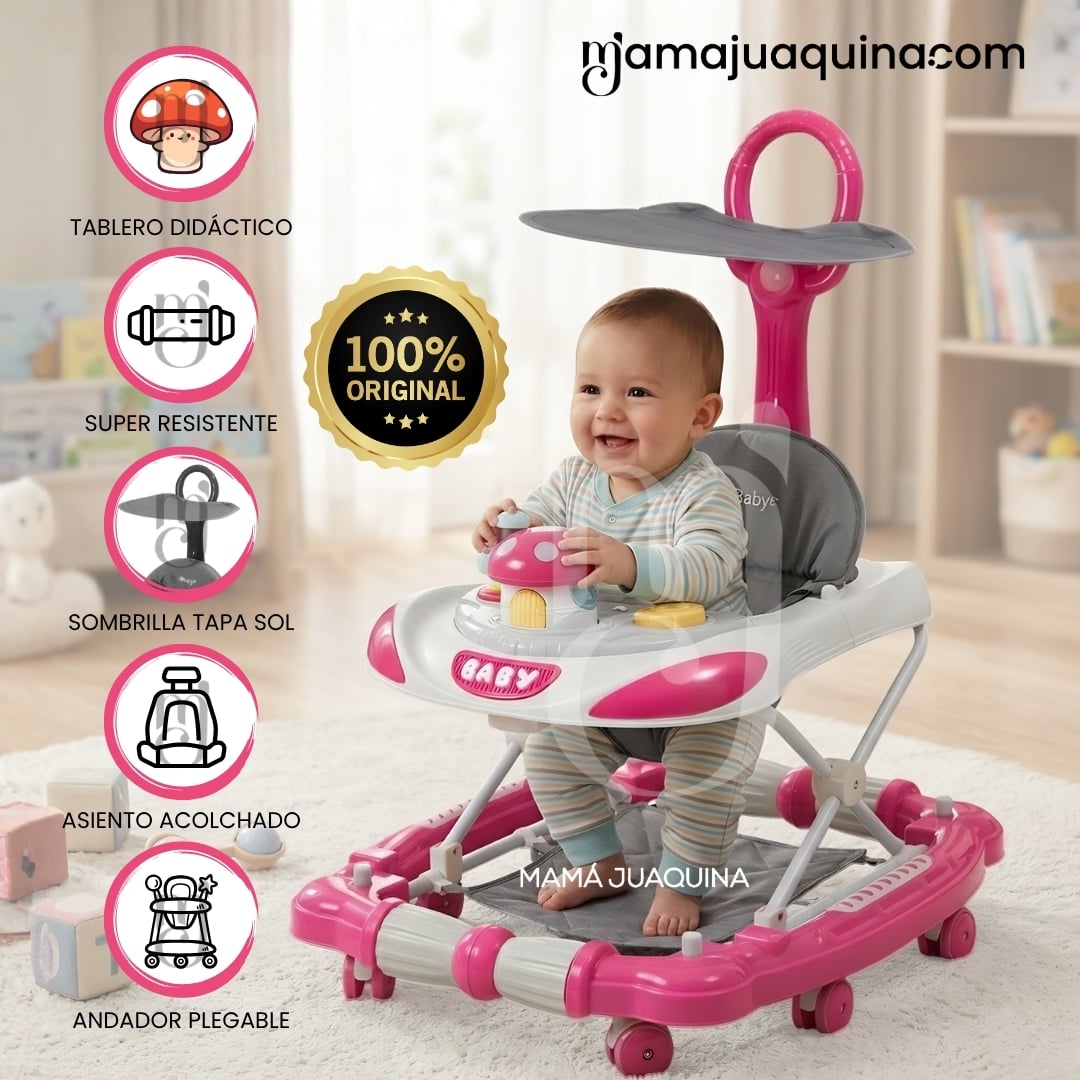 ANDADOR CON TABLERO DIDÁCTICO «DONO» EDICIÓN LIMITADA - 1