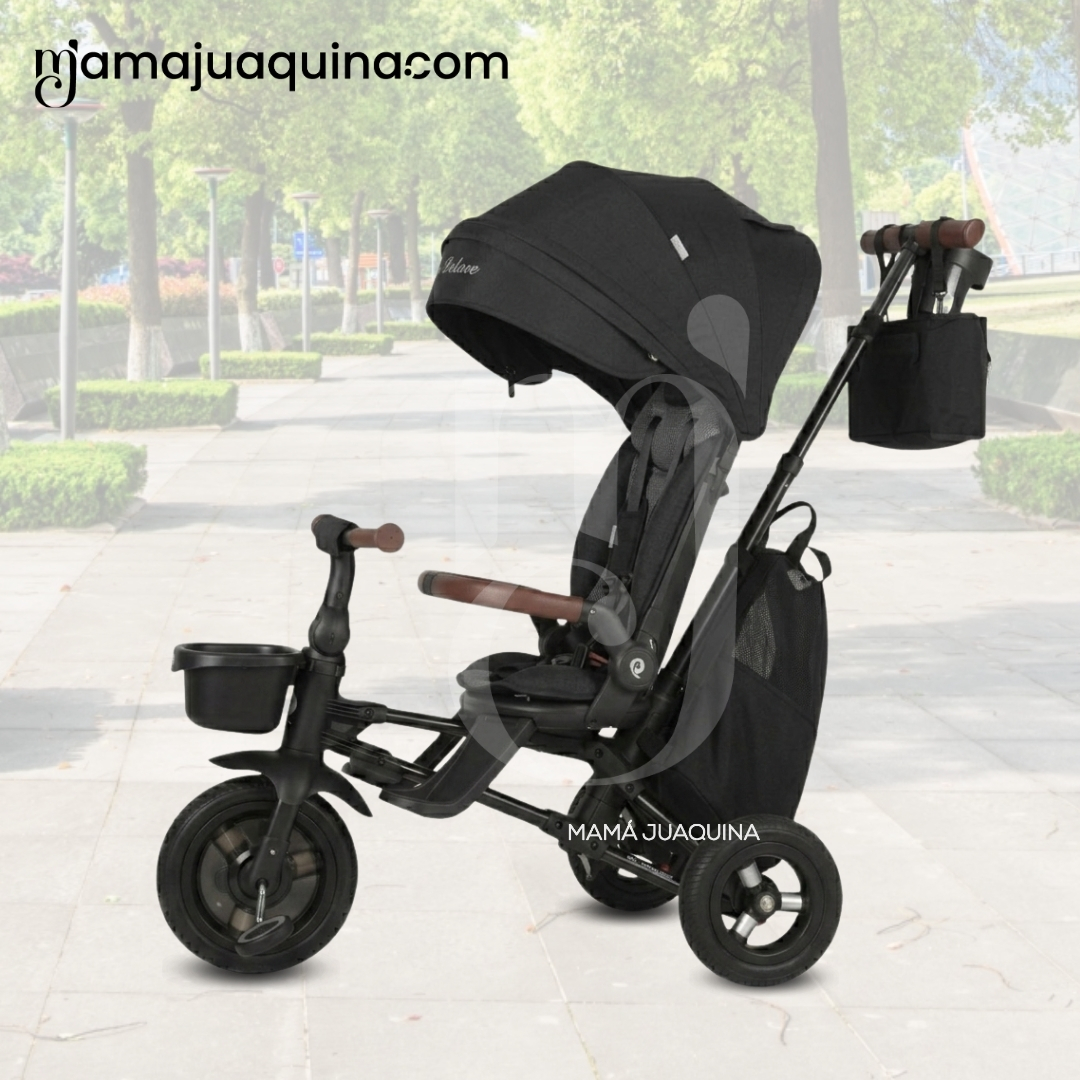 TRICICLO GUIADOR «TOAD» PARA NIÑOS CON BOLSO - 3