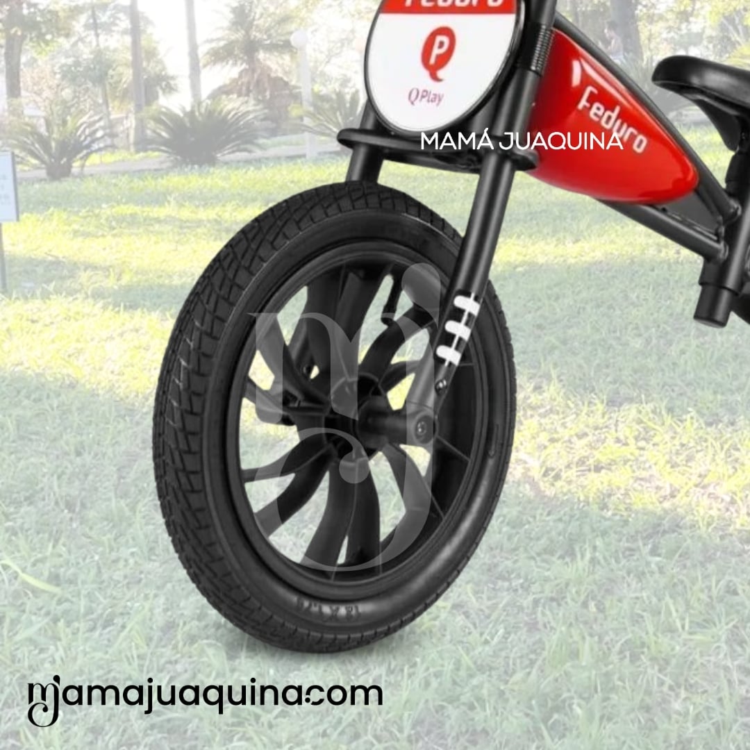 BICICLETA DE EQUILIBRIO REGULABLE «TITO» EDICIÓN EXCLUSIVA RED / ROJO / ROJO / … - 4