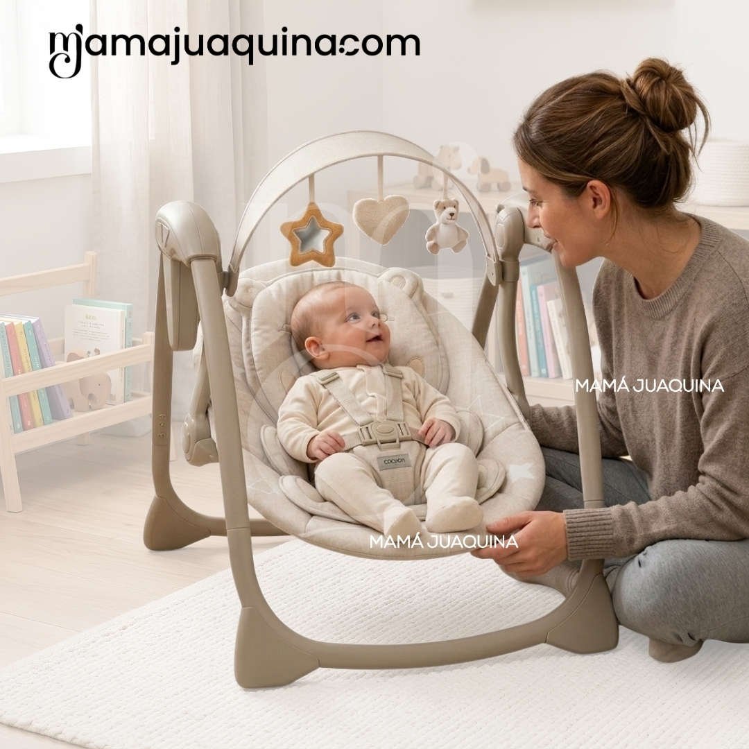 MECEDORA ELÉCTRICA PARA BEBÉS «KRIS-IS» COLECCIÓN LIMITADA - 2