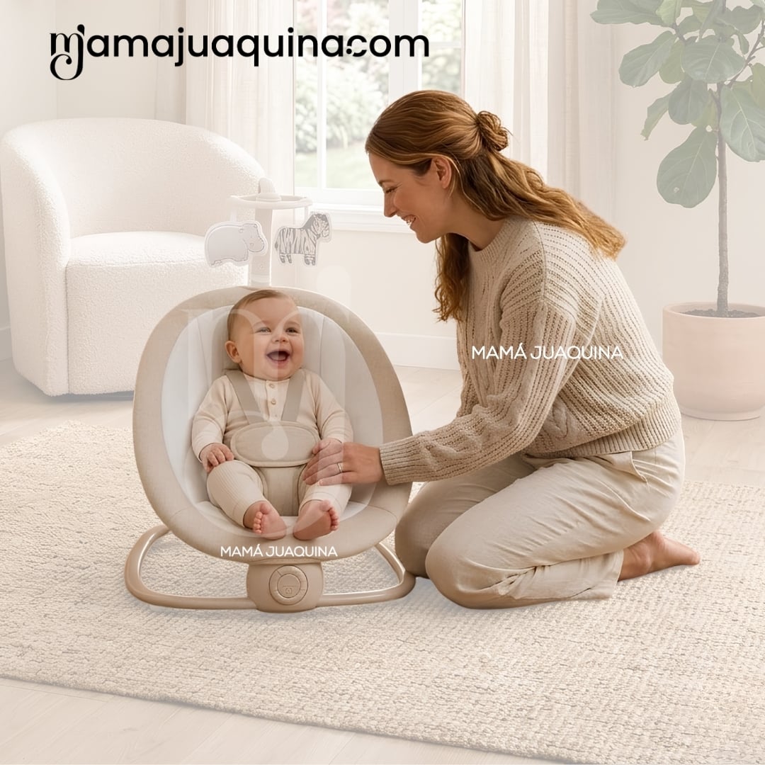 MECEDORA ELÉCTRICA PARA BEBÉS «BRINA» COLECCIÓN ESPECIAL - 2