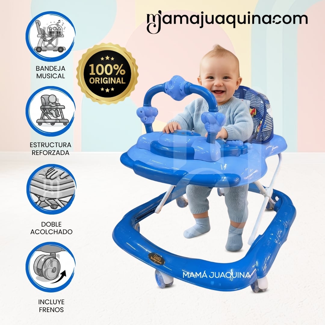 ANDADOR CON TABLERO DIDÁCTICO «KAMI» EDICIÓN LIMITADA - 1