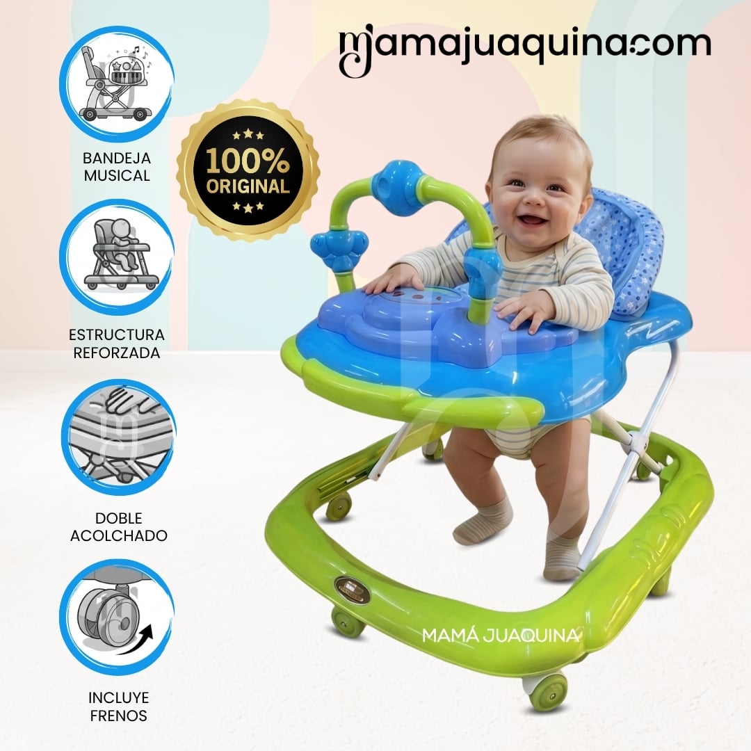 ANDADOR CON TABLERO DIDÁCTICO «KAMI» EDICIÓN LIMITADA - 1