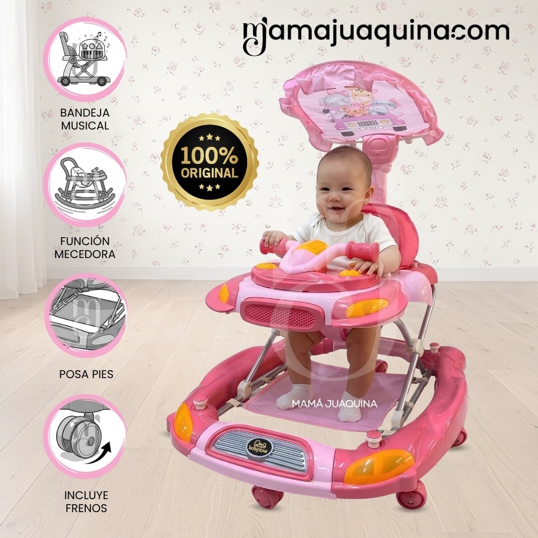 ANDADOR MECEDORA DISEÑO MOTITO «MOTINHA» EDICIÓN LIMITADA - 1