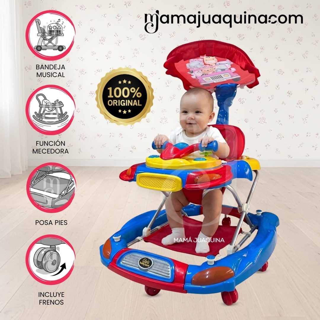 ANDADOR MECEDORA DISEÑO MOTITO «MOTINHA» EDICIÓN LIMITADA - 1