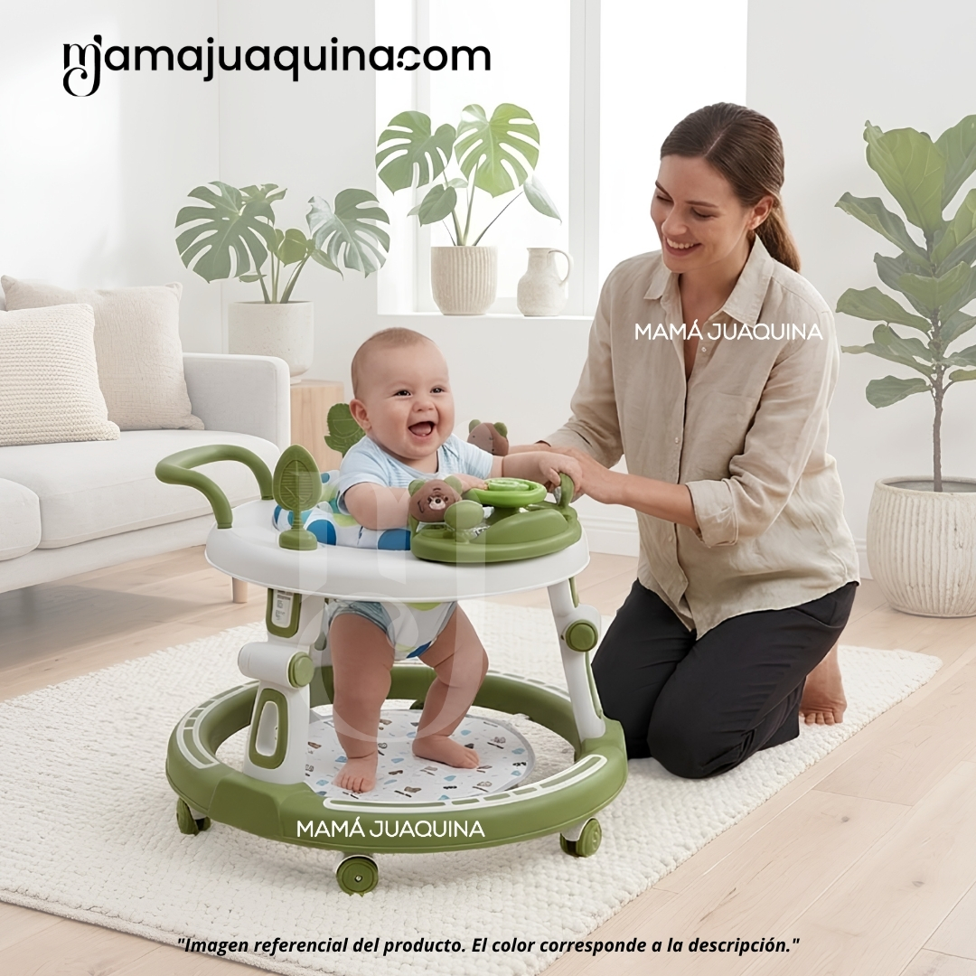ANDADOR CON TABLERO DIDÁCTICO «MILI» ALTURA REGULABLE - 2
