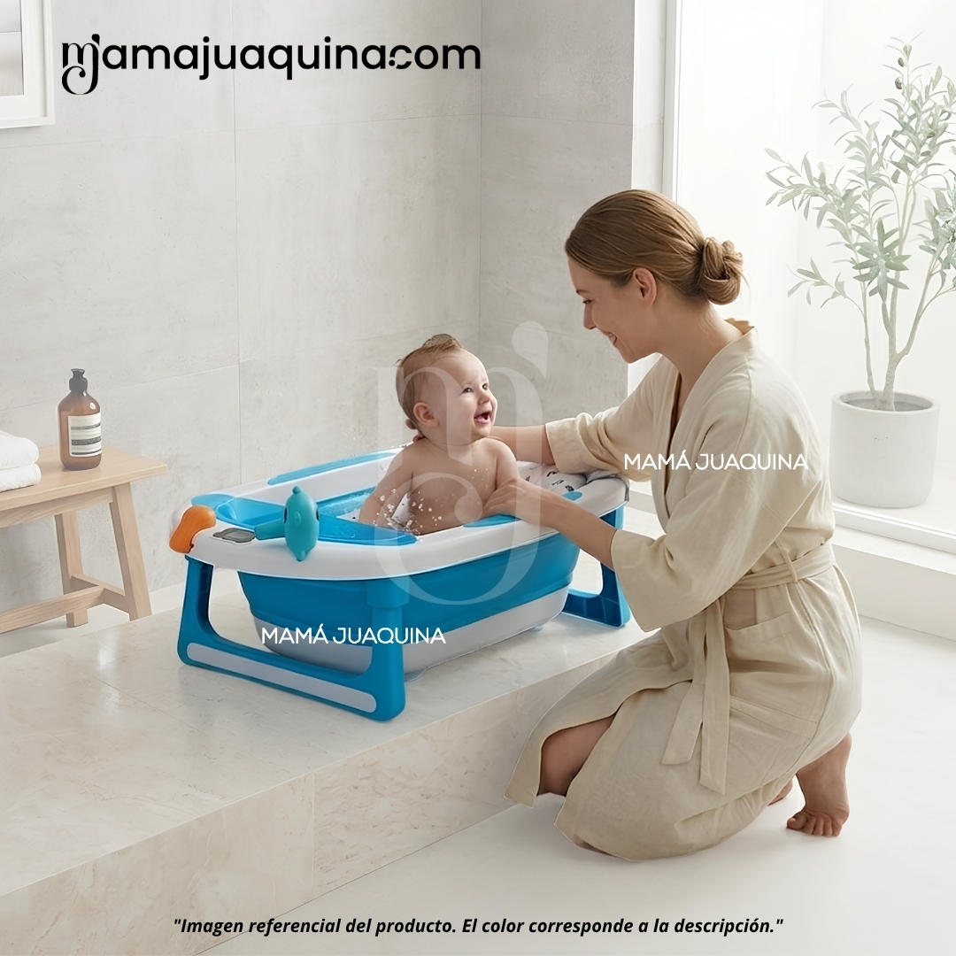 BAÑERA PLEGABLE PARA BEBÉ «NEMO» COLECCIÓN PREMIUM - 2