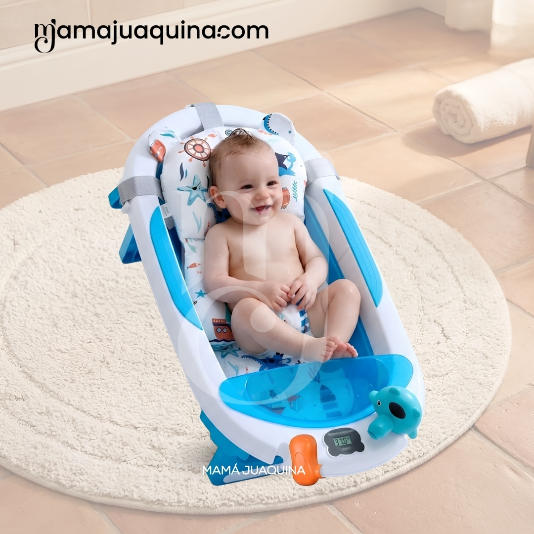 BAÑERA PLEGABLE PARA BEBÉ «NEMO» COLECCIÓN PREMIUM - 3