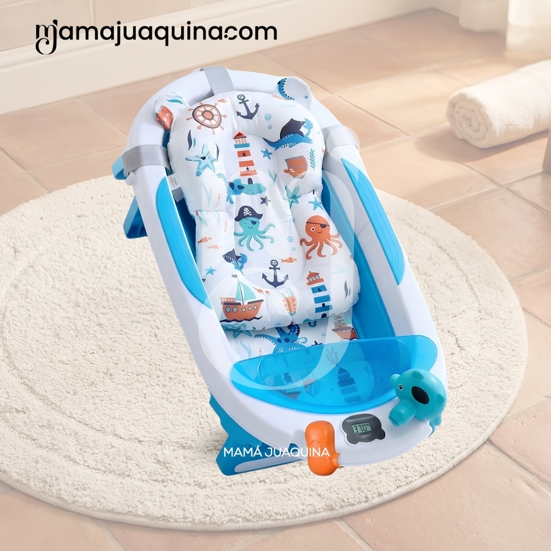 BAÑERA PLEGABLE PARA BEBÉ «NEMO» COLECCIÓN PREMIUM - 4