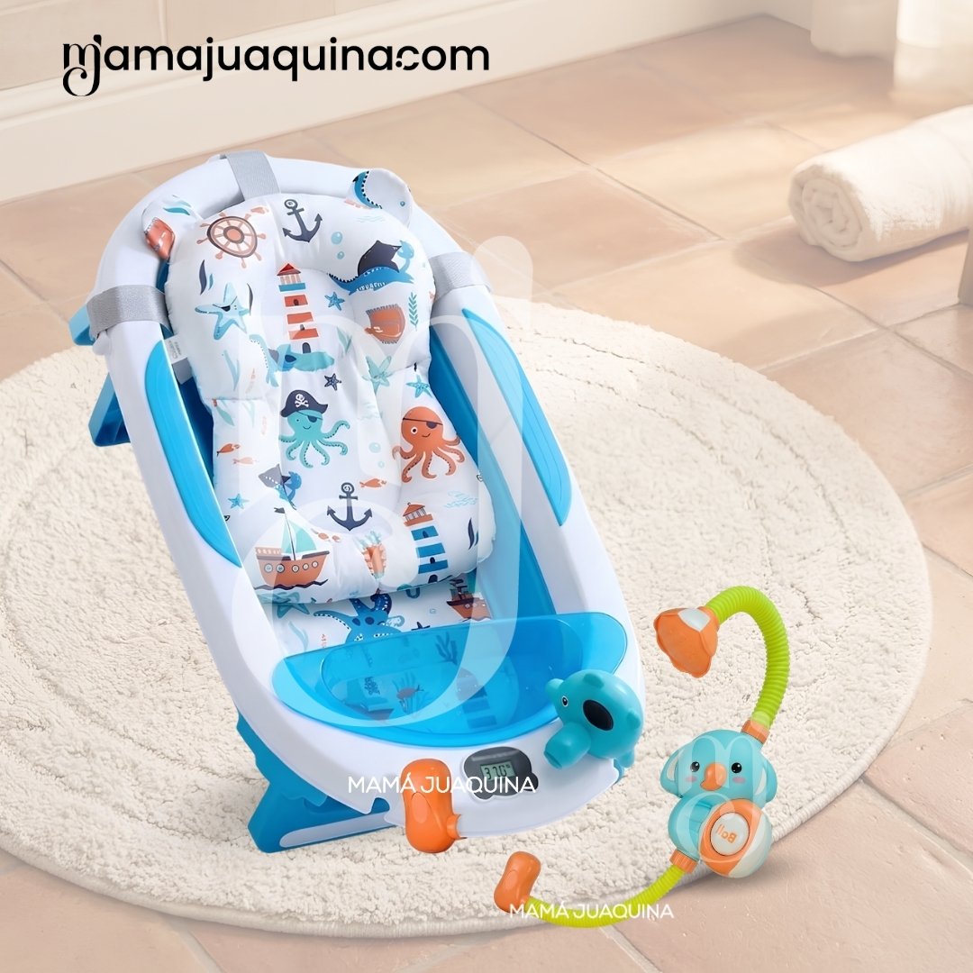 BAÑERA PLEGABLE PARA BEBÉ «NEMO» COLECCIÓN PREMIUM - 5