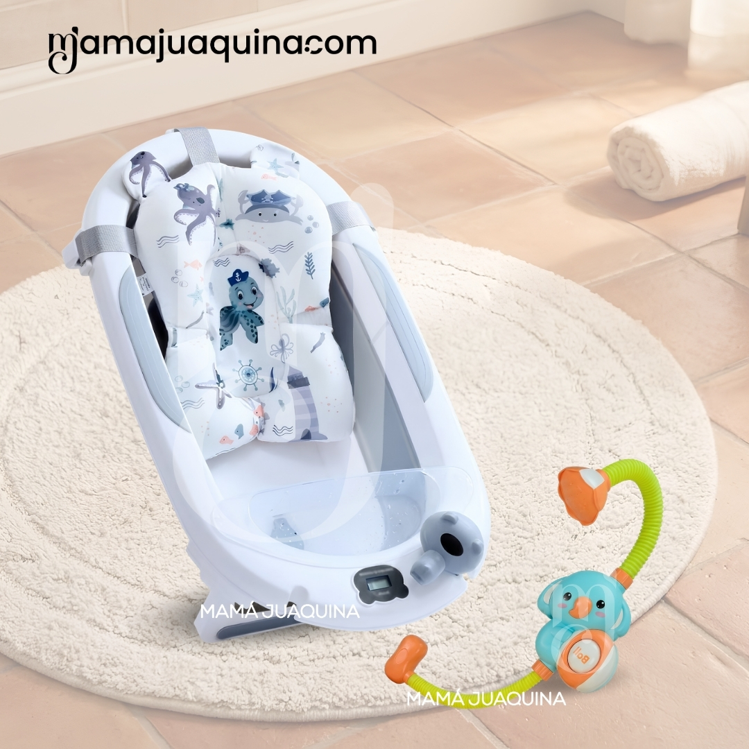 BAÑERA PLEGABLE PARA BEBÉ «NEMO» COLECCIÓN PREMIUM - 5