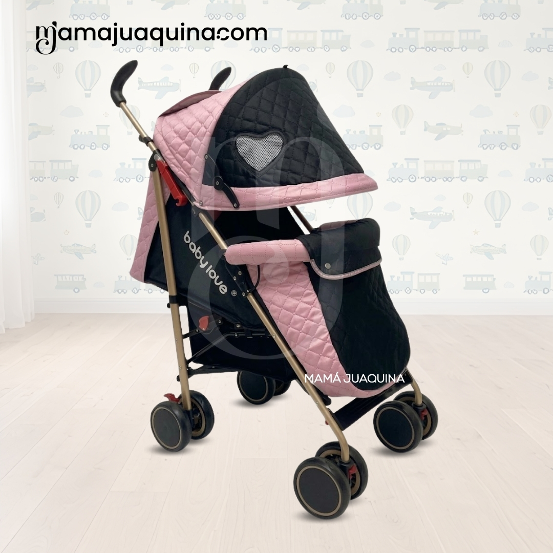 COCHE BASTÓN PLEGADO COMPACTO «ISABEL GOLD II» EDICIÓN EXCLUSIVA - 3