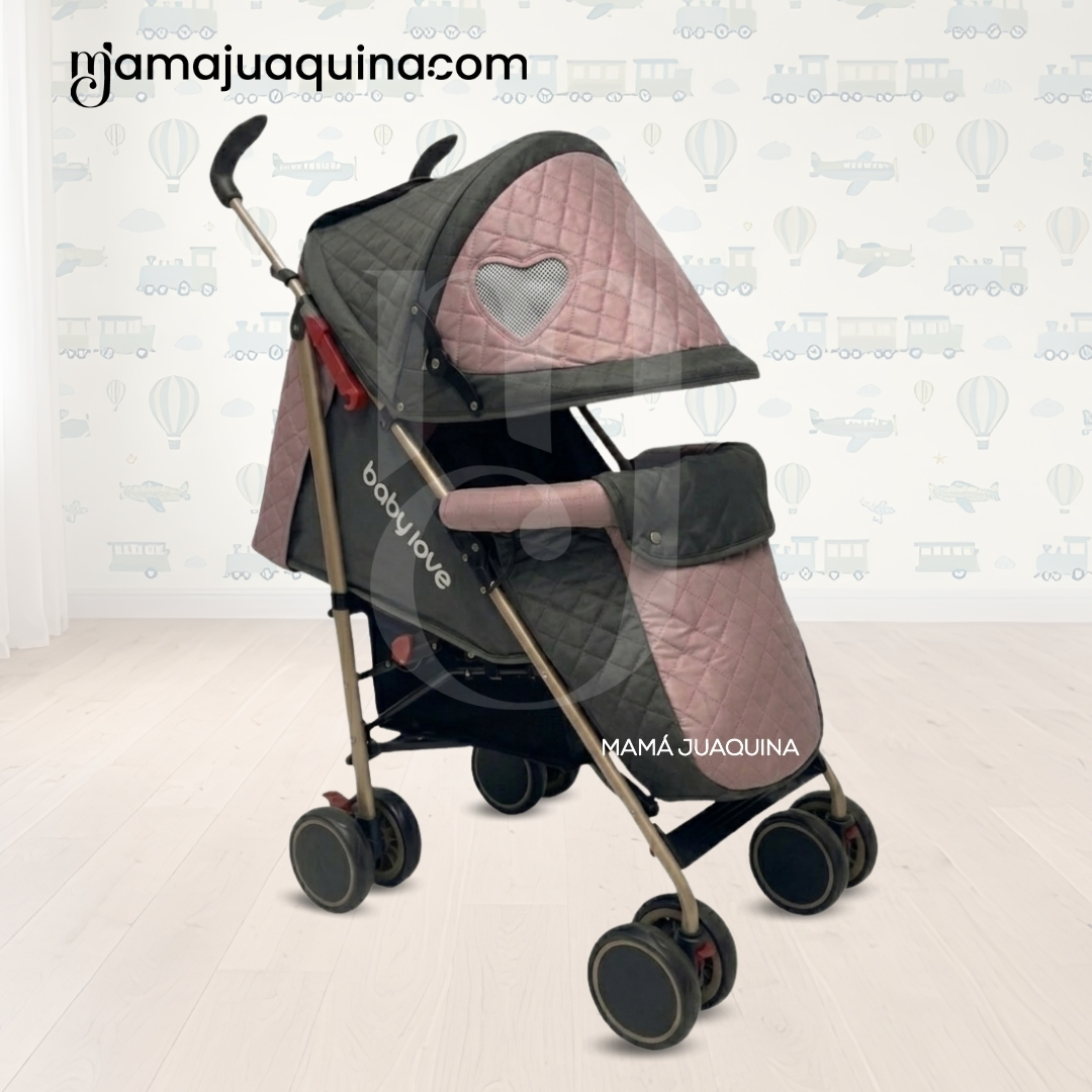 COCHE BASTÓN PLEGADO COMPACTO «ISABEL GOLD II» EDICIÓN EXCLUSIVA - 3